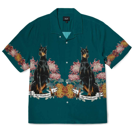 Huf Ανδρικό πουκάμισο Best Boys Resort Shirt
